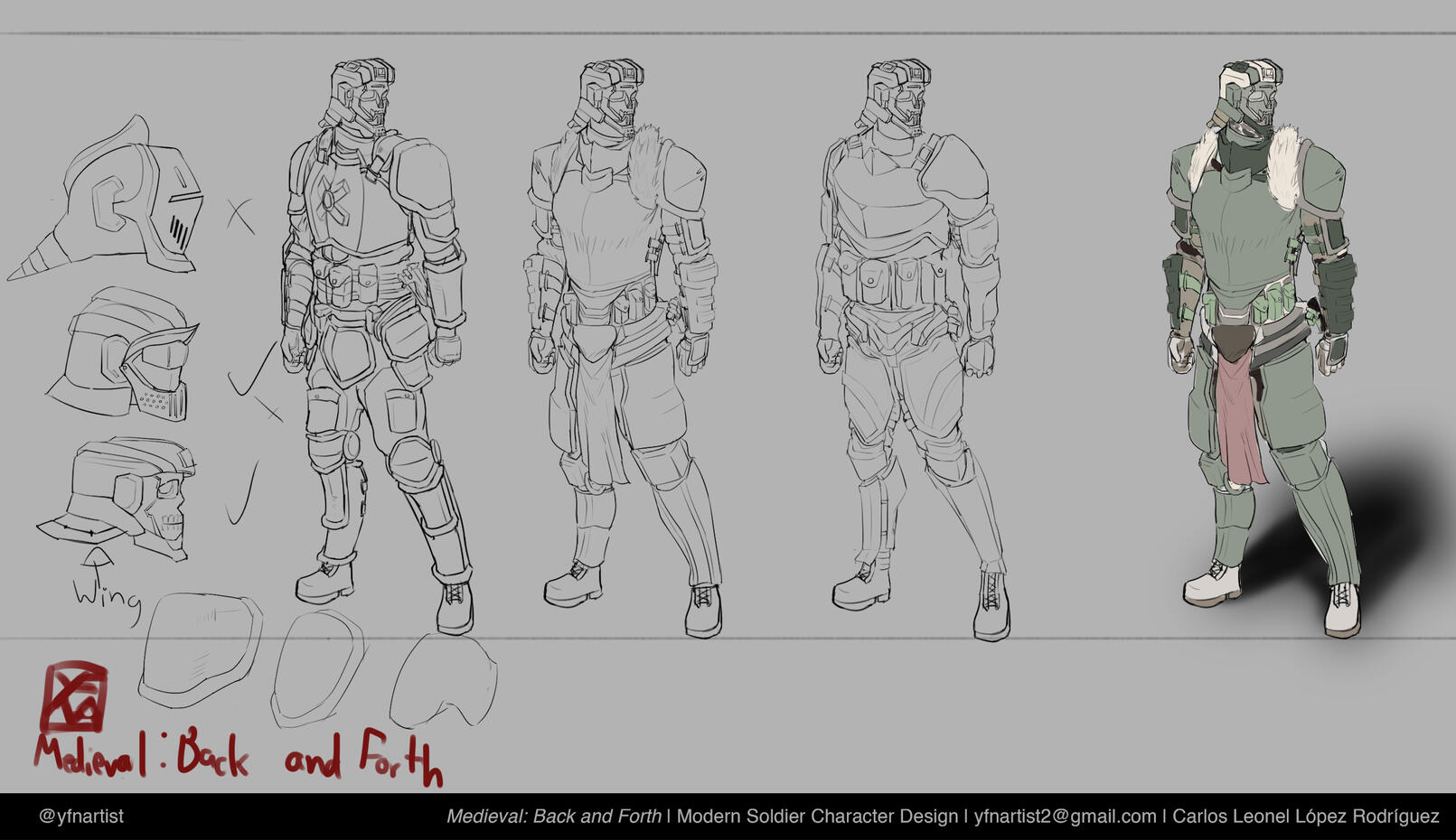 Medieval + Modern Soldier